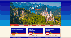 Desktop Screenshot of lenz-reisen.de
