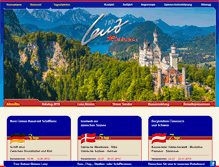 Tablet Screenshot of lenz-reisen.de